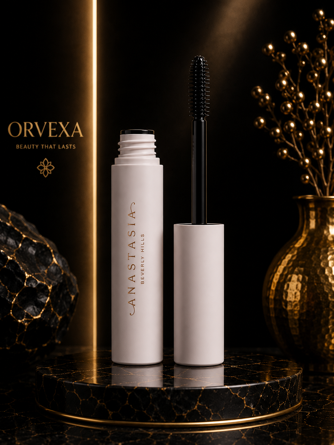 Anastasia Beverly Hills Brow Freeze Gel - Clear Extreme-Hold Wax-Gel Hybrid Brow Styler with Triple-Action Comb for Shaping, Sculpting & Laminated Brow